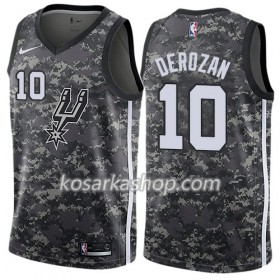Dres San Antonio Spurs DeMar DeRozan 10 Nike City Edition Crna Swingman